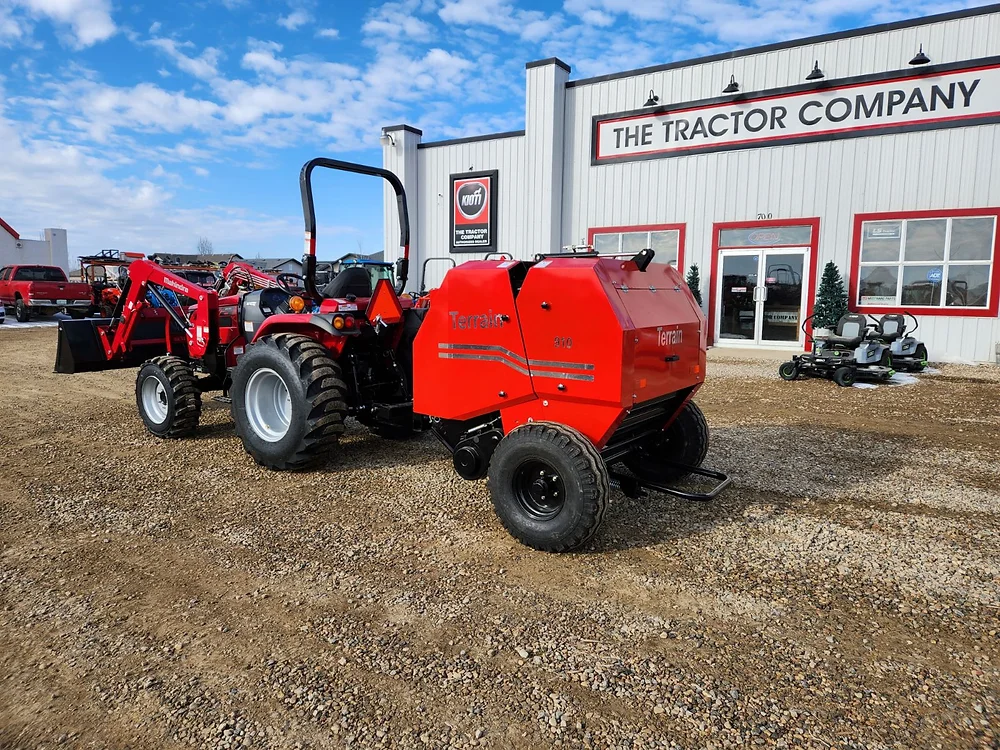 Terrain Implements M-910 Mid-size Round Baler - Twine