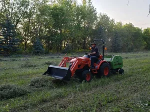 Terrain Implements Mini Round Baler - Twine