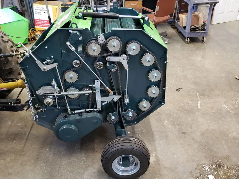 Terrain Implements Mini Round Baler - Twine