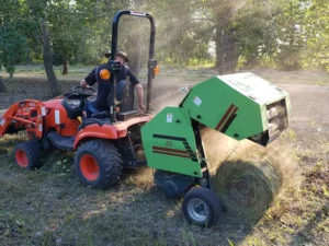 Terrain Implements Mini Round Baler - Twine