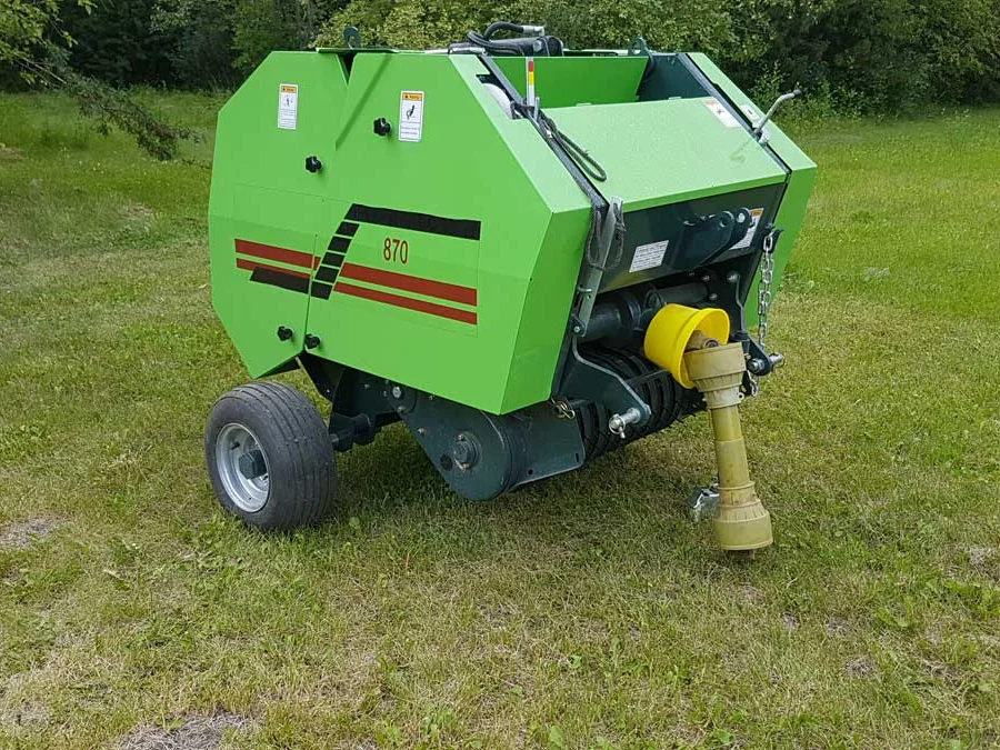 Terrain Implements Mini Round Baler - Twine