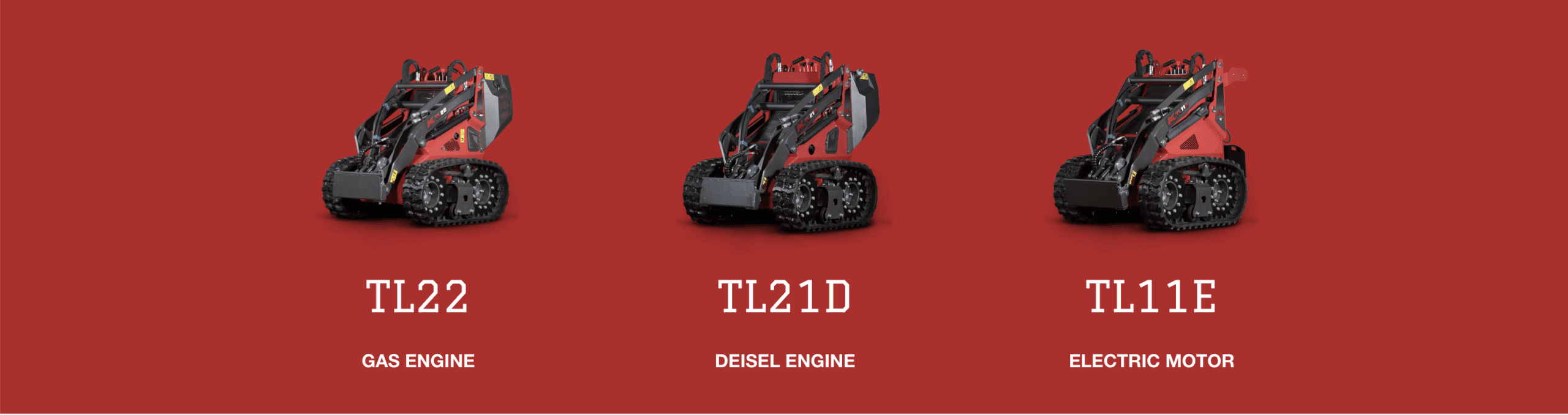 MK Martin Track Mini Skid Steers